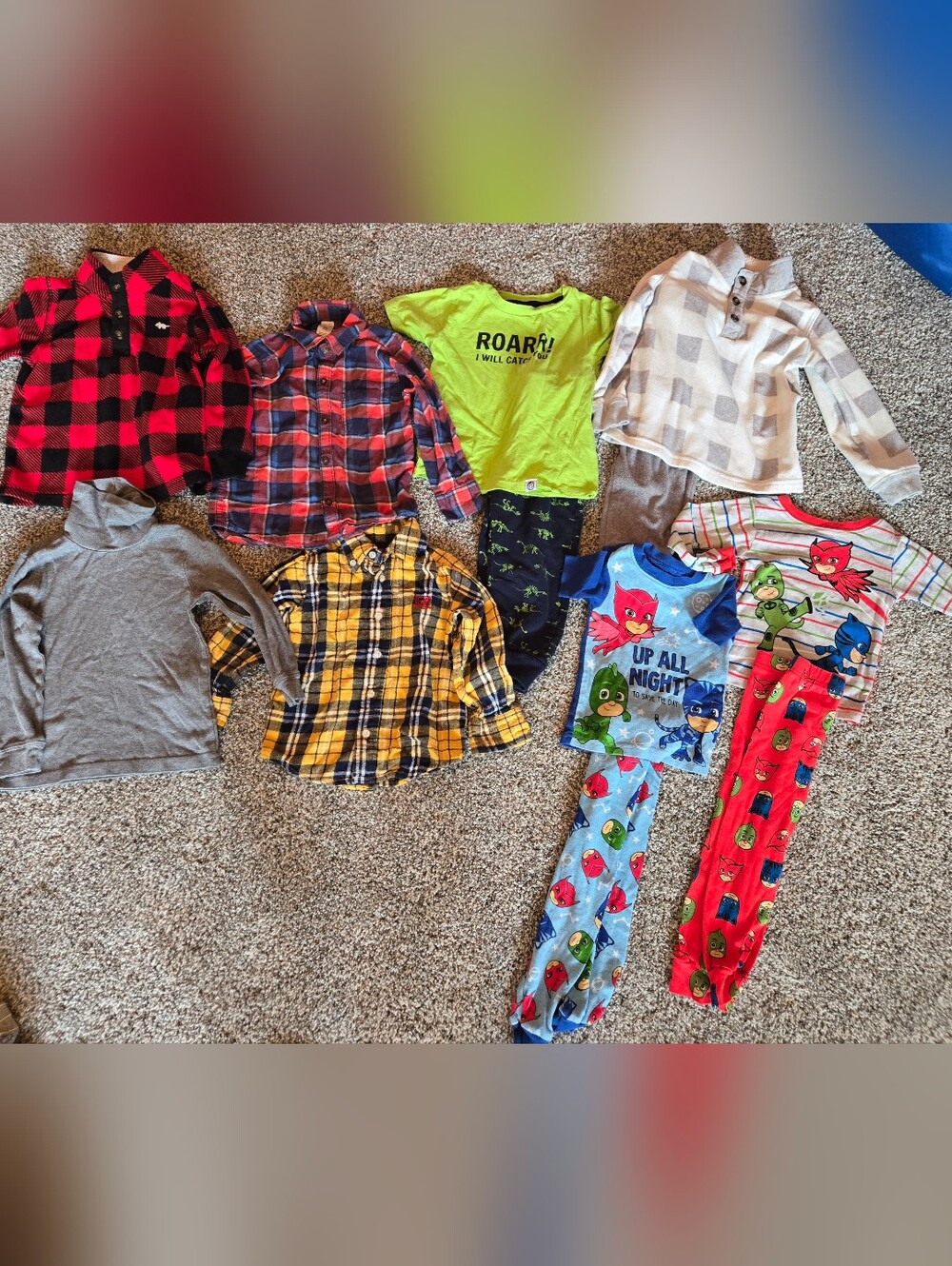 Boys 3T bundle includes Wrangler, PJ Masks, dinosaur etc